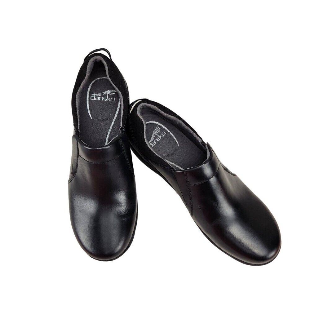 Dansko Women's Size EU 37 US  6  Slip On Black Comfort Shoes Slip Resistant 248 - Picture 3 of 9